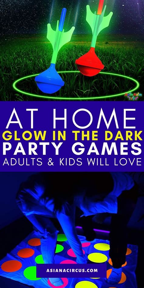 Fun Glow In The Dark Games (Indoor & Outdoor Games).